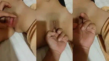 Dokumentasi Amey Semok Cantik Pasrah Kasur